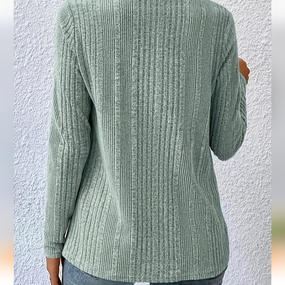 NEW 🔹️HP🔹️Mint Green Super Soft Knit Cardigan 2X - Picture 9 of 9